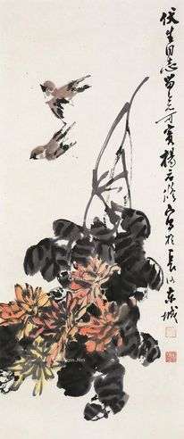 杨应修 花鸟
