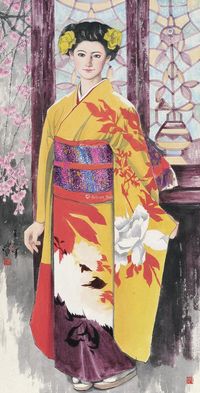 林峥明 日本仕女