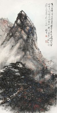 黎雄才 山水