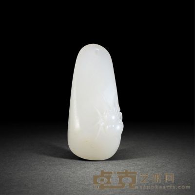 李剑和田玉籽料喜从天降 3.9×1.7×1.7cm      17g