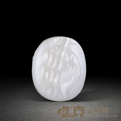 吕德和田玉籽料步步高升挂件 4.0×3.6×0.8cm      25g