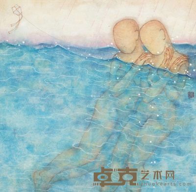 李戈晔 遇见 47×47cm