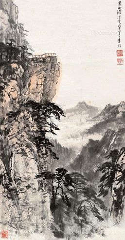 李颖 黄山清凉图