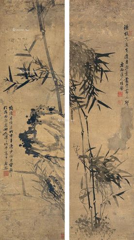 苏廷煜 兰竹图