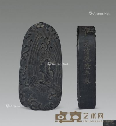 凤纹御墨 8×3.5×0.8cm