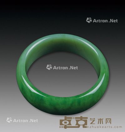 和田碧玉手镯 内径6.4cm