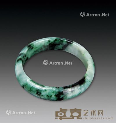 浓绿翡翠手镯 --