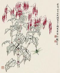 钱松嵒 花卉