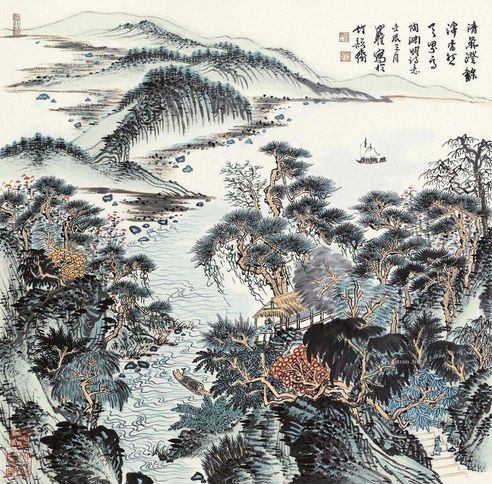 沈明权 清气澄怀