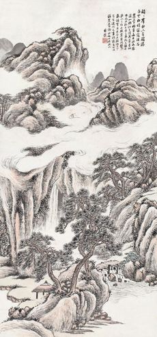 何维朴 飞瀑