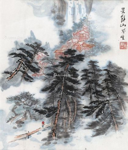 吴静山 山水