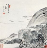 永瑢 山水