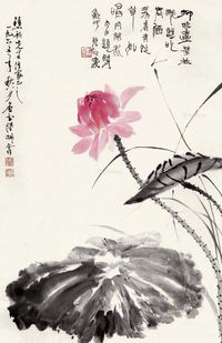 唐云 陆抑非 花卉