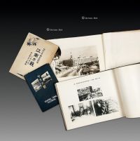日本军队在上海战区写真册一组