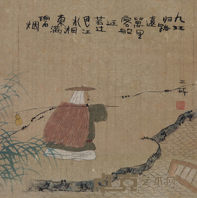 张三戒 人物 36×36cm