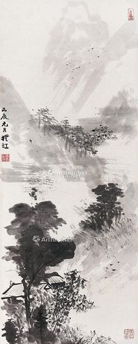 李抚虹 山水人物