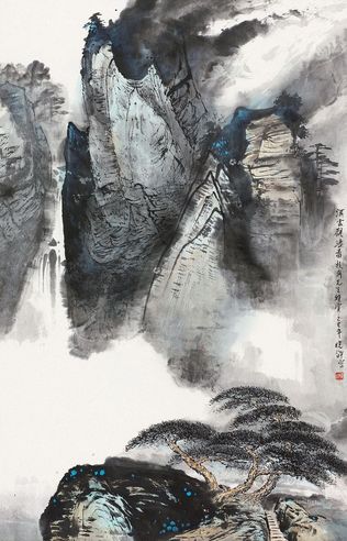 曾晓浒 山水