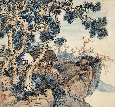 萧逊 山水