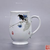 80年代 邹甫仁 啤酒杯