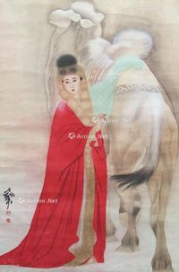 何家英 仕女