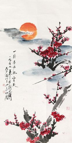 端木梦锡 梅花