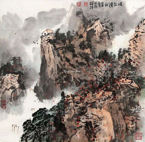 孙长康 峡江清秋