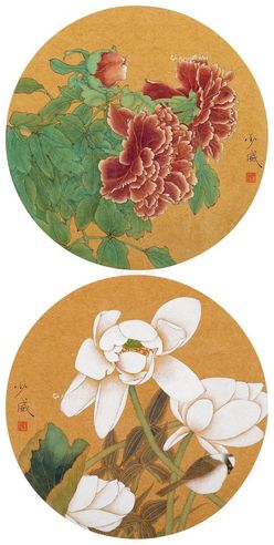 谢少威 工笔花鸟