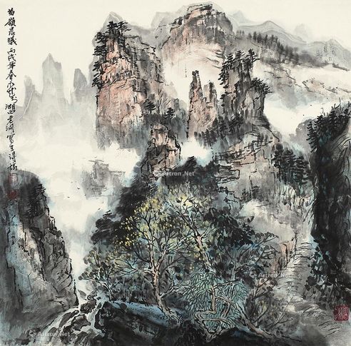 朱永成 苗岭晨曦