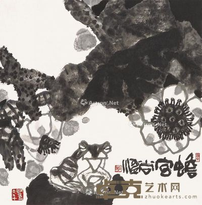尚涛 蟾宫 68×68cm