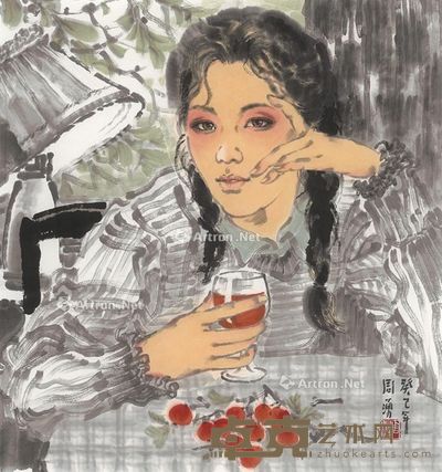 周涌 花城系列之一 66×61cm
