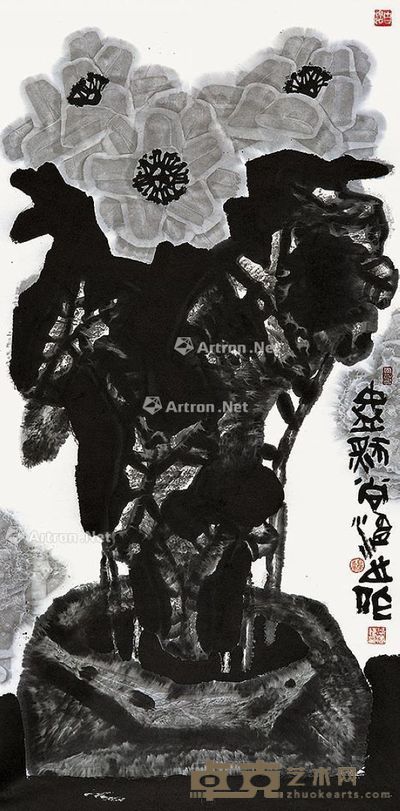 尚涛 盎然 137×69cm