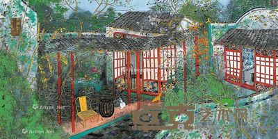 方向 仲春 69×137cm