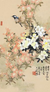 蔡大雄 茶花小鸟