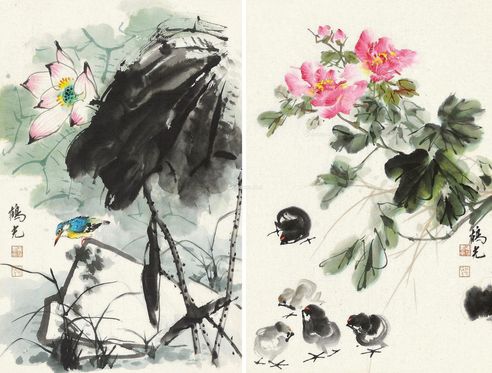 应鹤光 花香鸟语