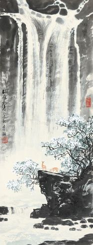 李颖 梅岭飞瀑