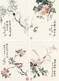 叶渭莘 花香鸟语