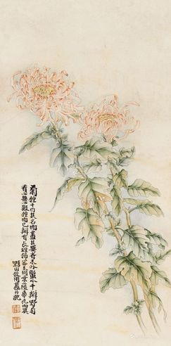 黄士陵 菊