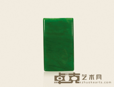和田碧玉平安牌 8.5×4.2