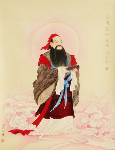 杨璐 至圣先师孔子