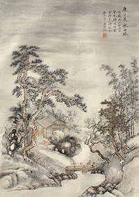 吴湖帆 山水