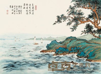 陈小梅 诗意图 51×70cm