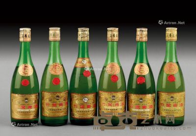 八十年代产竹叶青酒 --