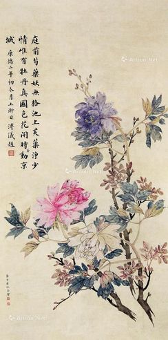 婉容 富贵牡丹