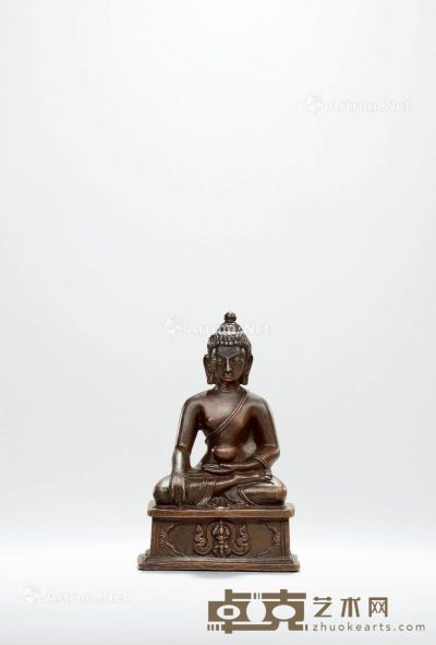 西藏清代 释迦牟尼 高11.5cm