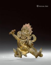 内地汉藏风格18世纪 金刚手菩萨