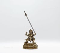 西藏永乐风格17至18世纪 四臂上乐金刚