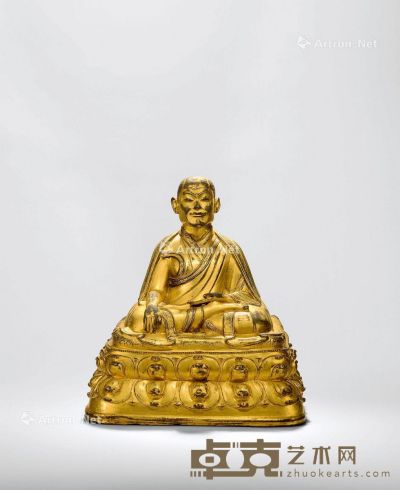 西藏15世纪 都松钦巴 高21.2cm