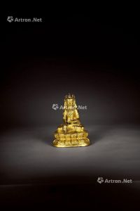 西藏16世纪 宝冠释迦牟尼