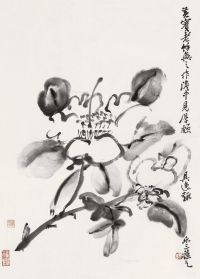 黄宾虹 花卉