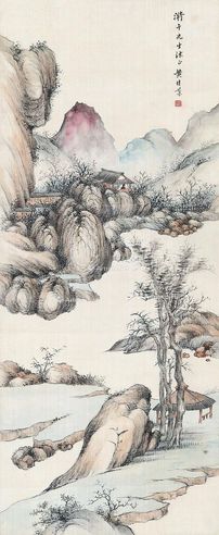 黄桂棻 山水